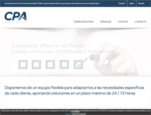 Tablet Screenshot of cpavitoria06.com